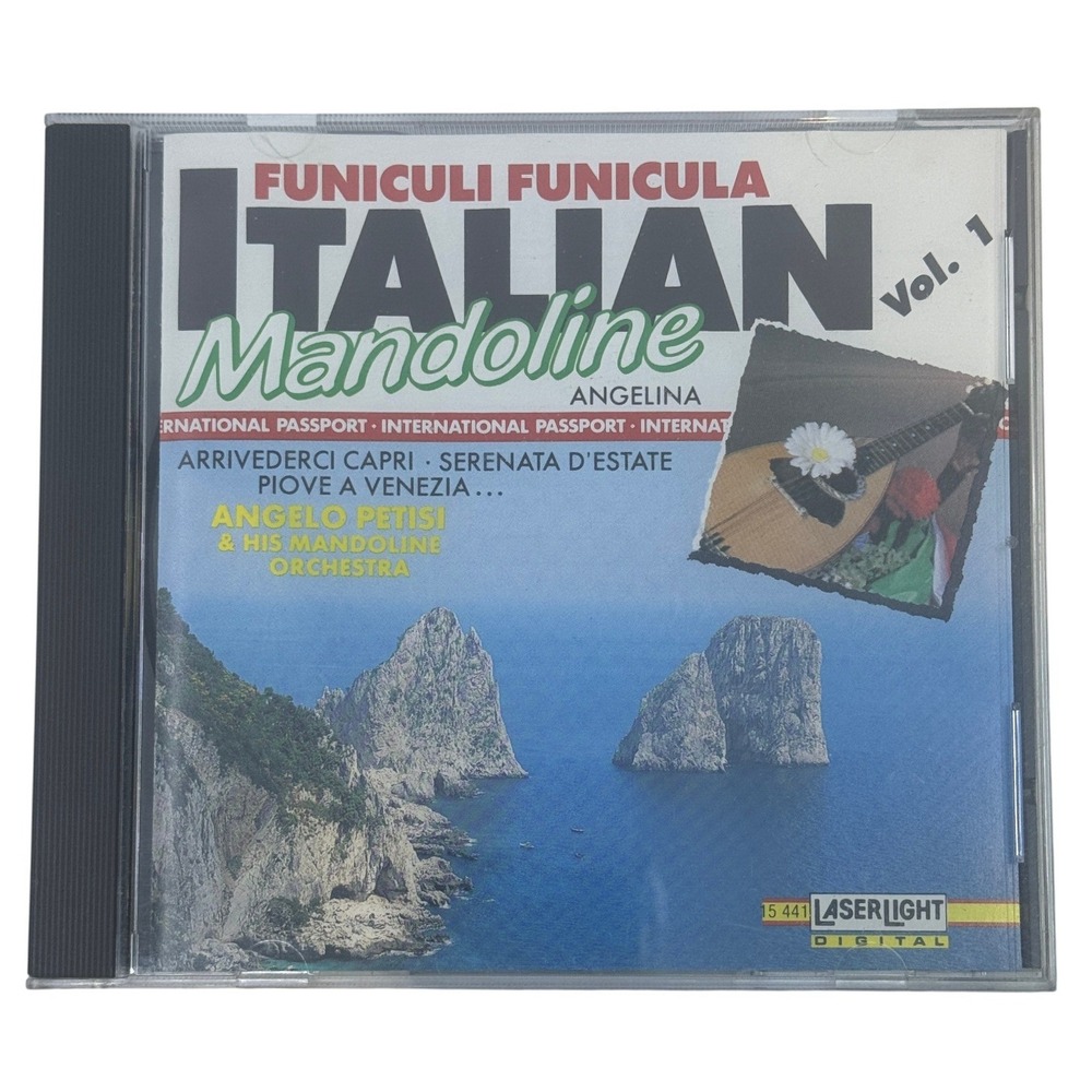 Italian Mandoline Vol 1 Angelo Petisi & His Mandoline Orchestra LaserLight 15441